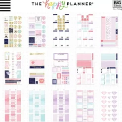 Super Pack de Mini Stickers Glam Girl Happy Planner