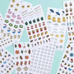 Super Pack Stickers All The Things Icons Happy Planner