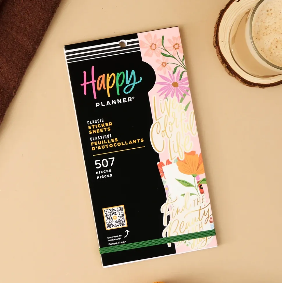 Super Pack Stickers Blooming Bouquet Happy Planner