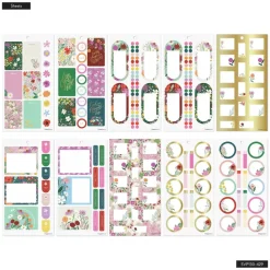 Super Pack Stickers Blooming Bouquet Happy Planner