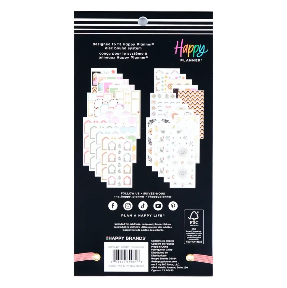 Super Pack Stickers Desert Mystic Happy Planner