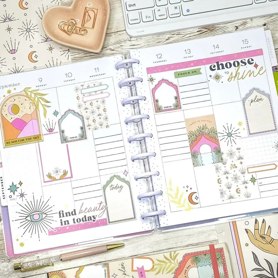 Super Pack Stickers Desert Mystic Happy Planner