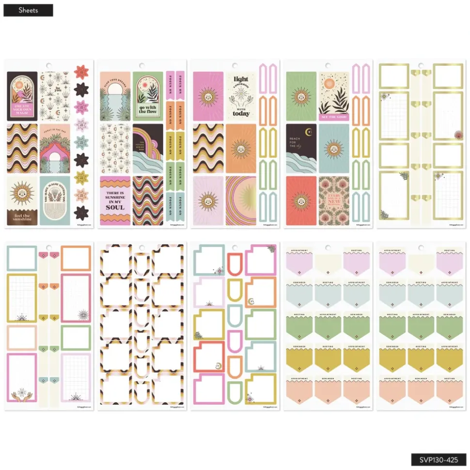 Super Pack Stickers Desert Mystic Happy Planner