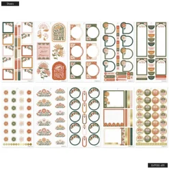 Super Pack Stickers Desert Rose Happy Planner