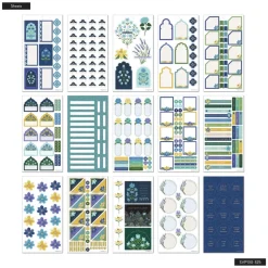 Super Pack Stickers Exotic Borders Happy Planner