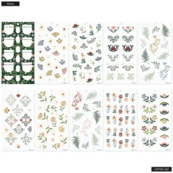Super Pack Stickers Forest Flowers Happy Planner