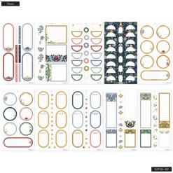 Super Pack Stickers Forest Flowers Happy Planner