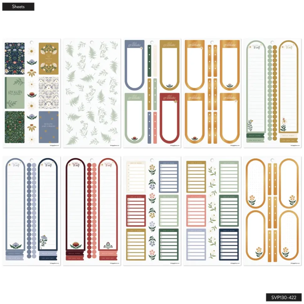 Super Pack Stickers Forest Flowers Happy Planner