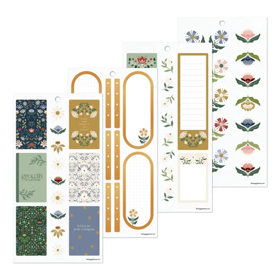 Super Pack Stickers Forest Flowers Happy Planner