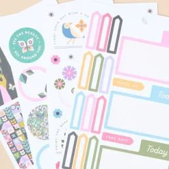 Super Pack Stickers Mod Garden Happy Planner