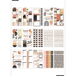 Super Pack Stickers Modern Wild Happy Planner