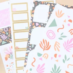 Super Pack Stickers Playful Modern Happy Planner