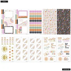Super Pack Stickers Playful Modern Happy Planner