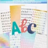 Super Pack Stickers Unique Alpha Fonts Happy Planner