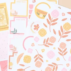 Super Pack Stickers Western Wildflower Happy Planner