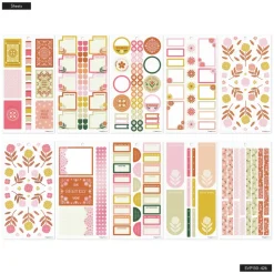 Super Pack Stickers Western Wildflower Happy Planner