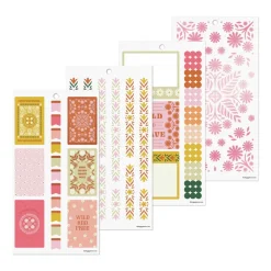 Super Pack Stickers Western Wildflower Happy Planner