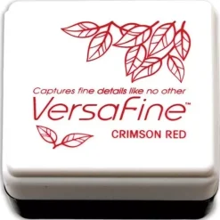 Tampón Versafine S Rojo Carmesí Tsukineko