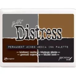 Tampones Distress Archival Permanent Mixed Media Palette Tim Holtz Ranger