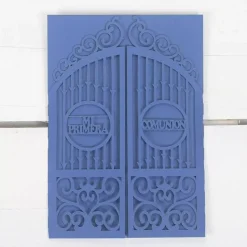 Tarjeta Mi Primera Comunión Azul Dayka