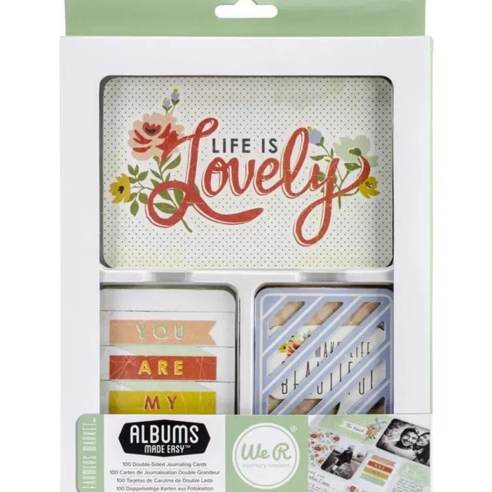 Tarjetas Journal Farmer's Market Albums Made Easy