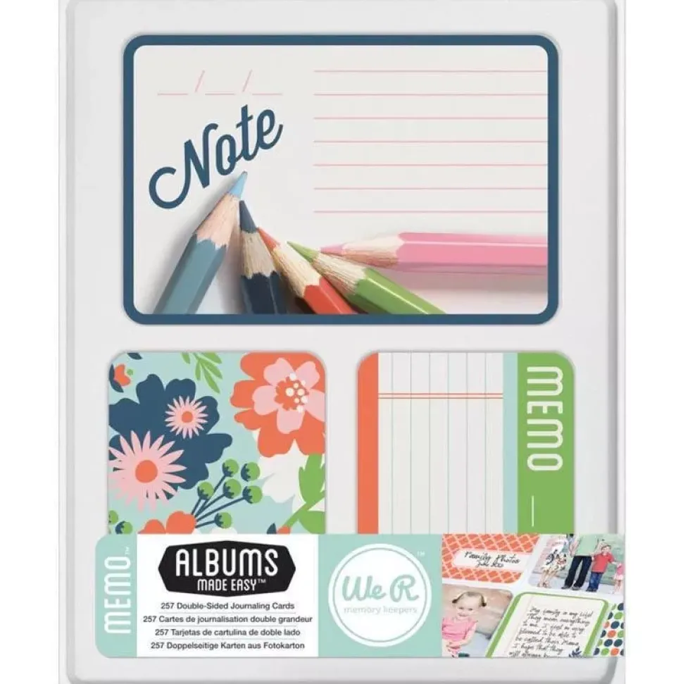 Tarjetas Journal Memo Albums Made Easy