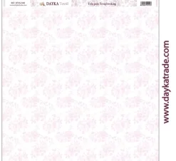 Tela DTXS-940 Flores rosas Dayka 30x30cm