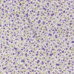 Tela Campo de Flores Violetas Craftelier 50x35cm