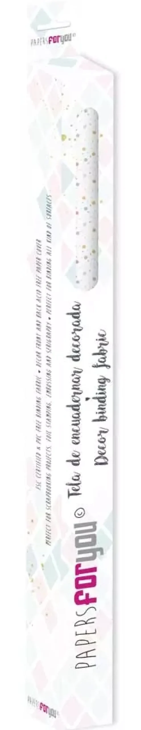 Tela de Encuadernar Crazy Dots PapersForYou 70x50cm