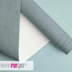 Tela de encuadernar de lino Cold Grey PapersForYou 142x50cm