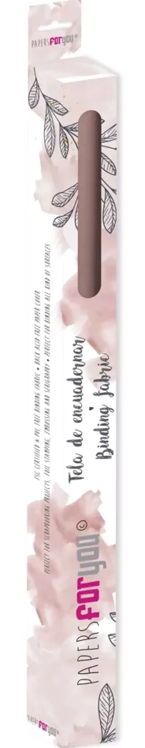 Tela de encuadernar lisa Sangria PapersForYou 142x50cm