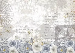 Tela de Encuadernar Rosa de los Vientos The Kingdom of the Elves PapersForYou 70x50cm