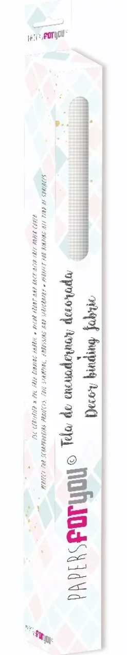 Tela de Encuadernar Vichy Mini Tierra PapersForYou 70x50cm