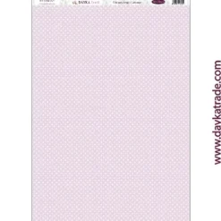 Tela DTXM-2127 Fondo lunares morado Amor y Fe Dayka 33x70cm