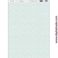 Tela DTXM-2092 Patrón estrellas aguamarina Puro Amor Azules Dayka 30X70cm