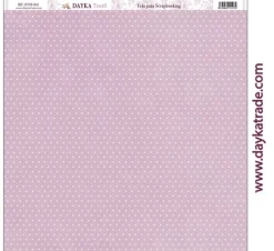 Tela DTXS-941 Lunares lila Dayka 30x30cm