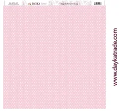 Tela DTXS-917 Lunares sobre Rosa Dayka 30x30cm