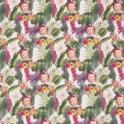 Tela Frida Kahlo Autorretratos Craftelier 50x30cm