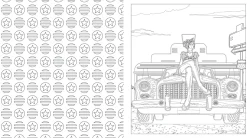The Americana Coloring Book