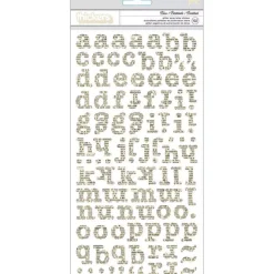 Thickers abecedario Bliss de chipboard