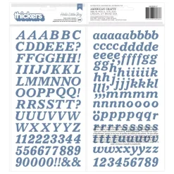 Thickers abecedario Hello Little Boy American Crafts