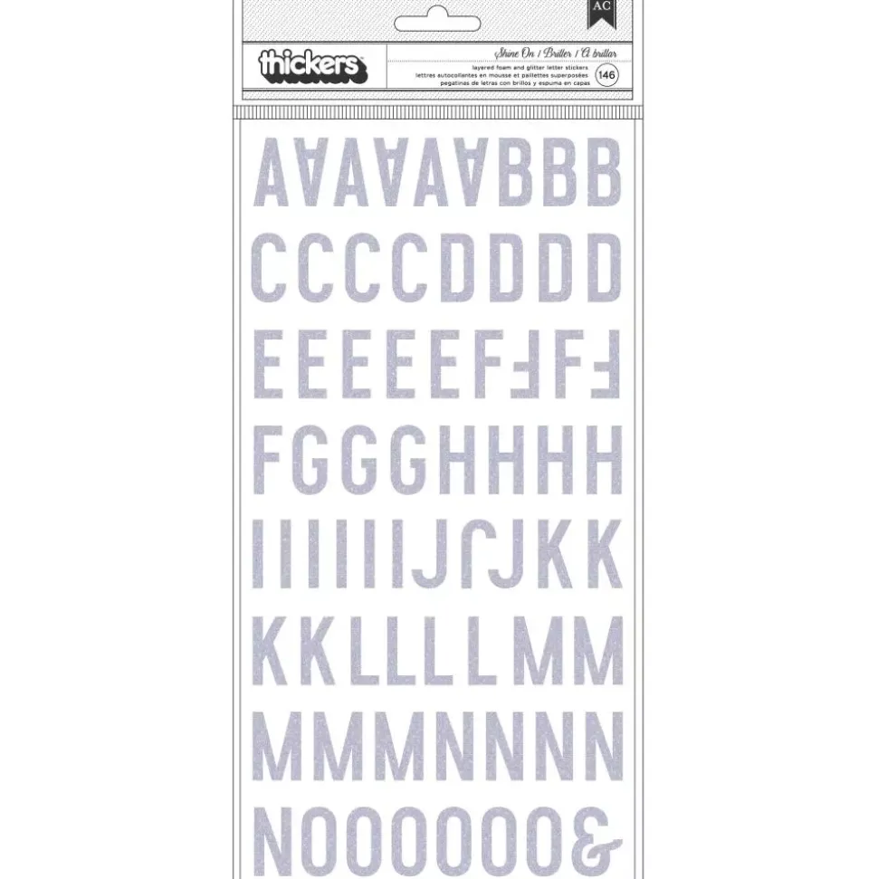 Thickers Abecedario Stardust Jen Hadfield