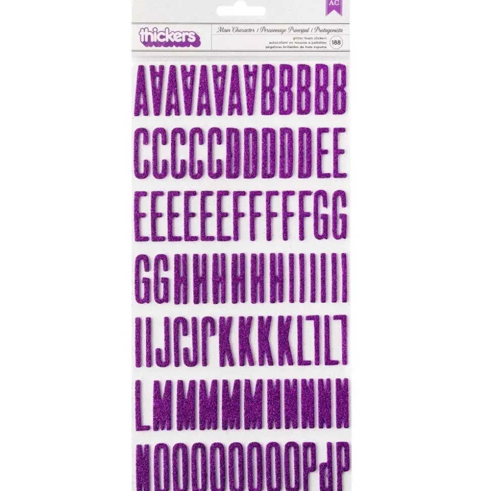 Thickers Alfabeto Main Character Energy Shimelle