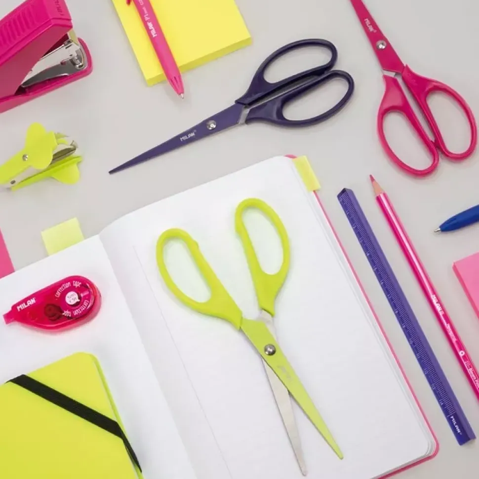 Tijeras de Oficina Acid Rosa Milan 17cm