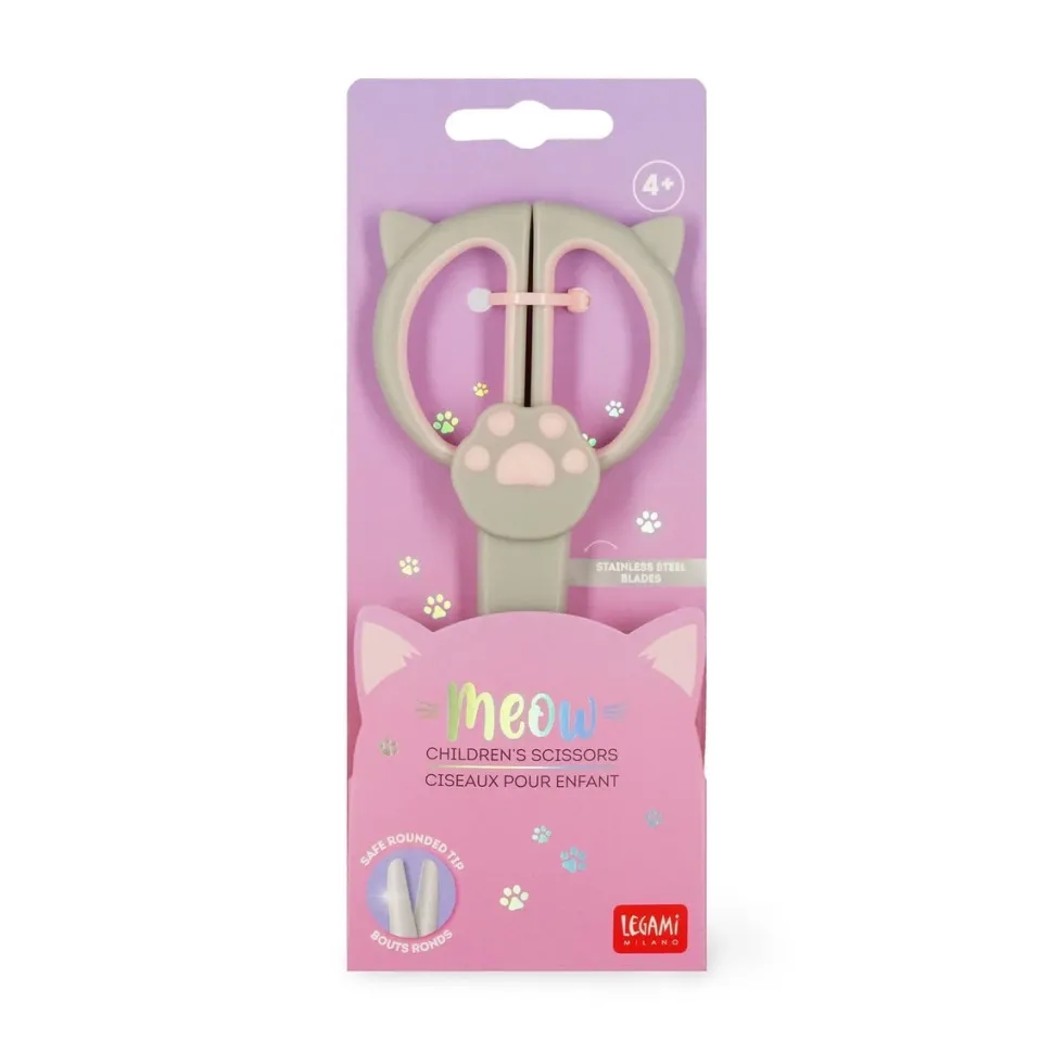 Tijeras para niños Kitty Legami
