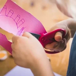 Tijeras Punta Redonda Rosa Fiskars 13 cm