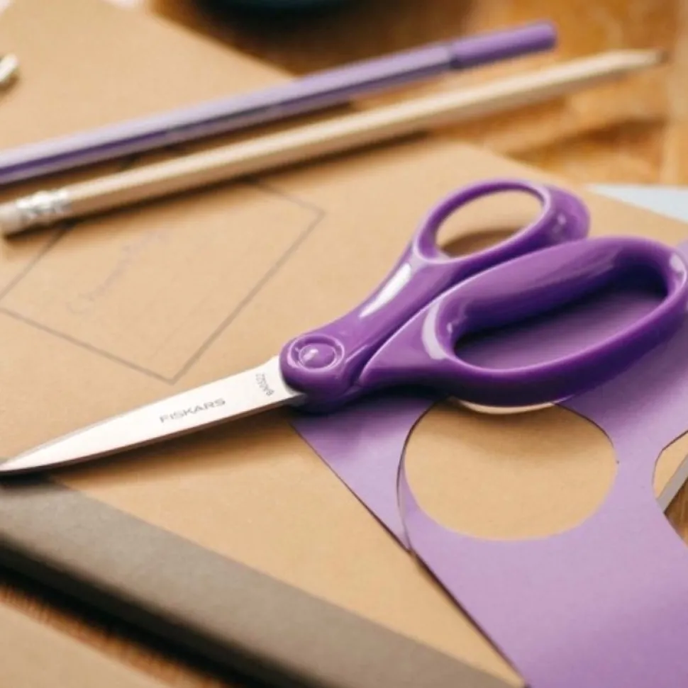 Tijeras School Lila Fiskars 18cm