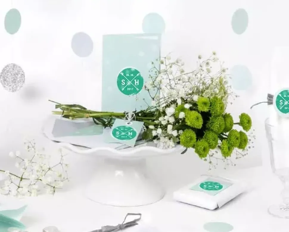 Tinta + Sello personalizable Nio Calm Blue