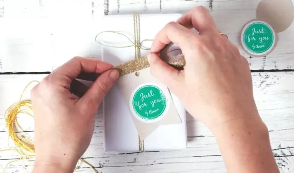 Tinta + Sello personalizable Nio Calm Blue