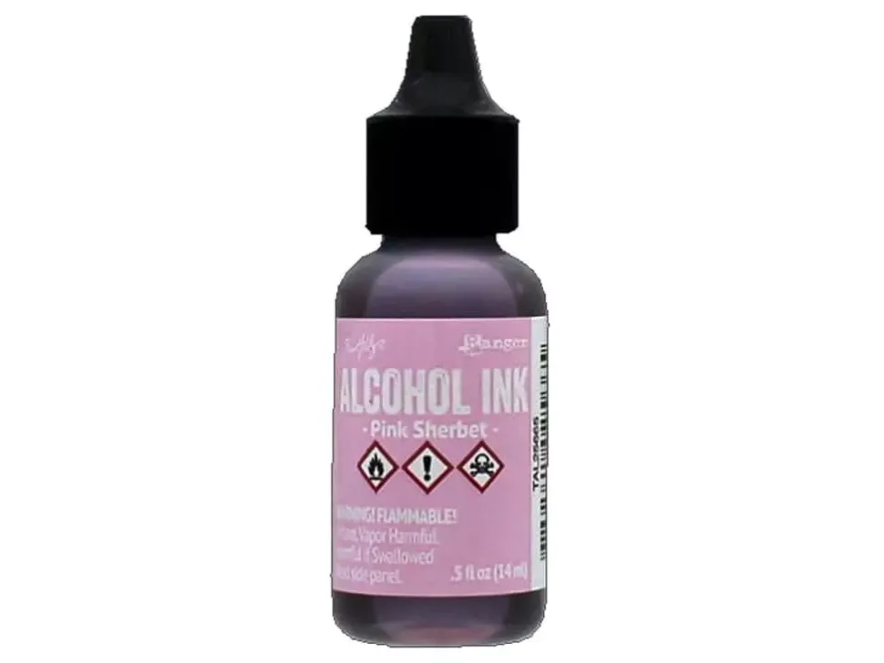 Tinta Alcohol Ink Pink Sherbet Tim Holtz Ranger 14ml